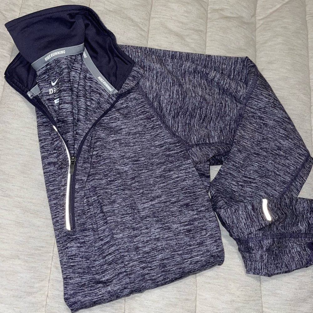Nike Dri-fit 1/2 Zip Long Sleeve